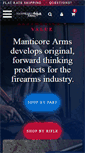 Mobile Screenshot of manticorearms.com